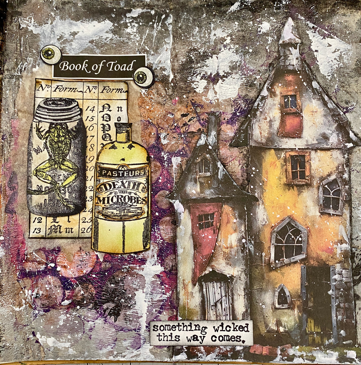 Oct 2026 Art Journal - Book of Toad
