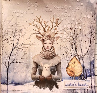 January 2026 Art Journal Page